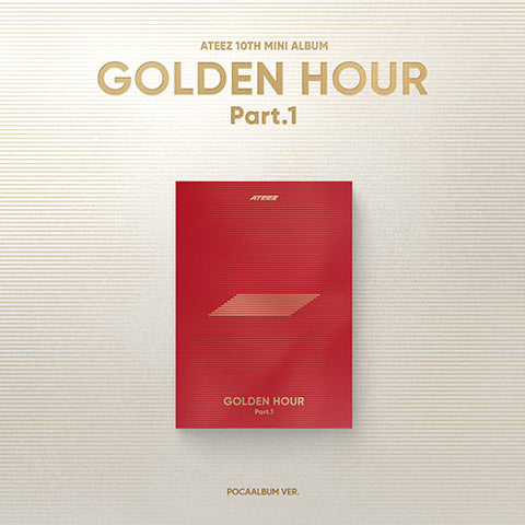 ATEEZ - 10th Mini Album [GOLDEN HOUR : Part.1] [POCAALBUM VER]
