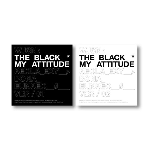 WJSN : THE BLACK - Single Album [My Attitude]
