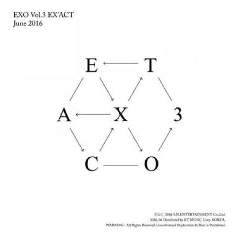 EXO - 3rd Full Album EX'ACT [Korean Ver.]