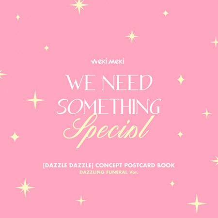 (DAZZLING FUNERAL Ver.) Weki Meki - Digital single 'DAZZLE' [CONCEPT POSTCARD BOOK]