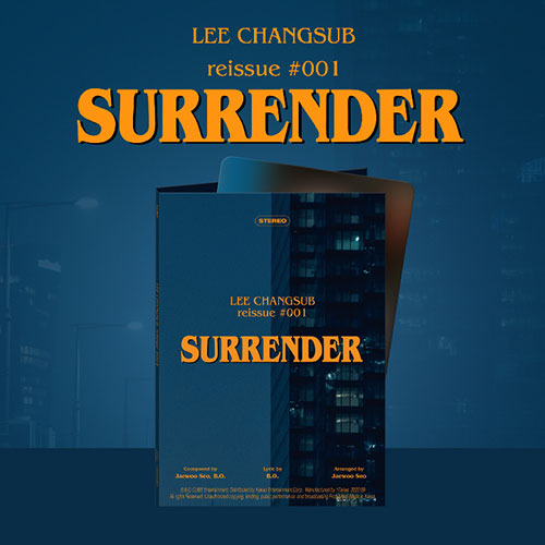 [BTOB] LEE CHANG SUB - REISSUE #001 SURRENDER [PLATFORM VER.]