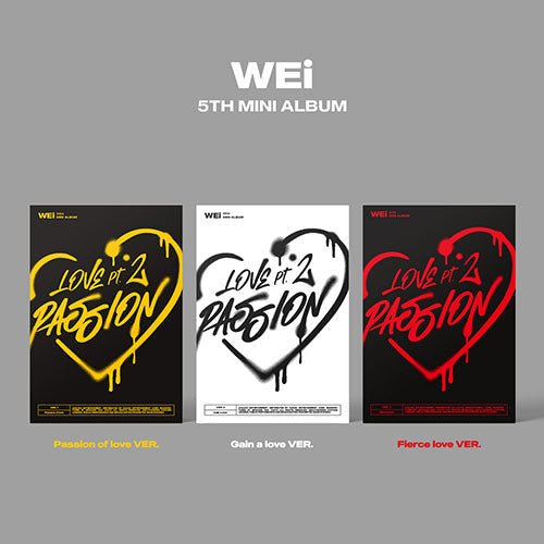 WEi - 5th Mini Album [Love Pt.2 : Passion]