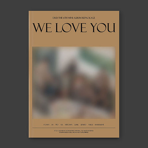 DKB - 6th Mini Album Repackage [We Love You]