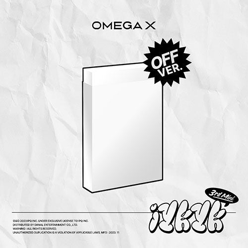 OMEGA X - 3rd Mini Album [iykyk] [OFF ver.]