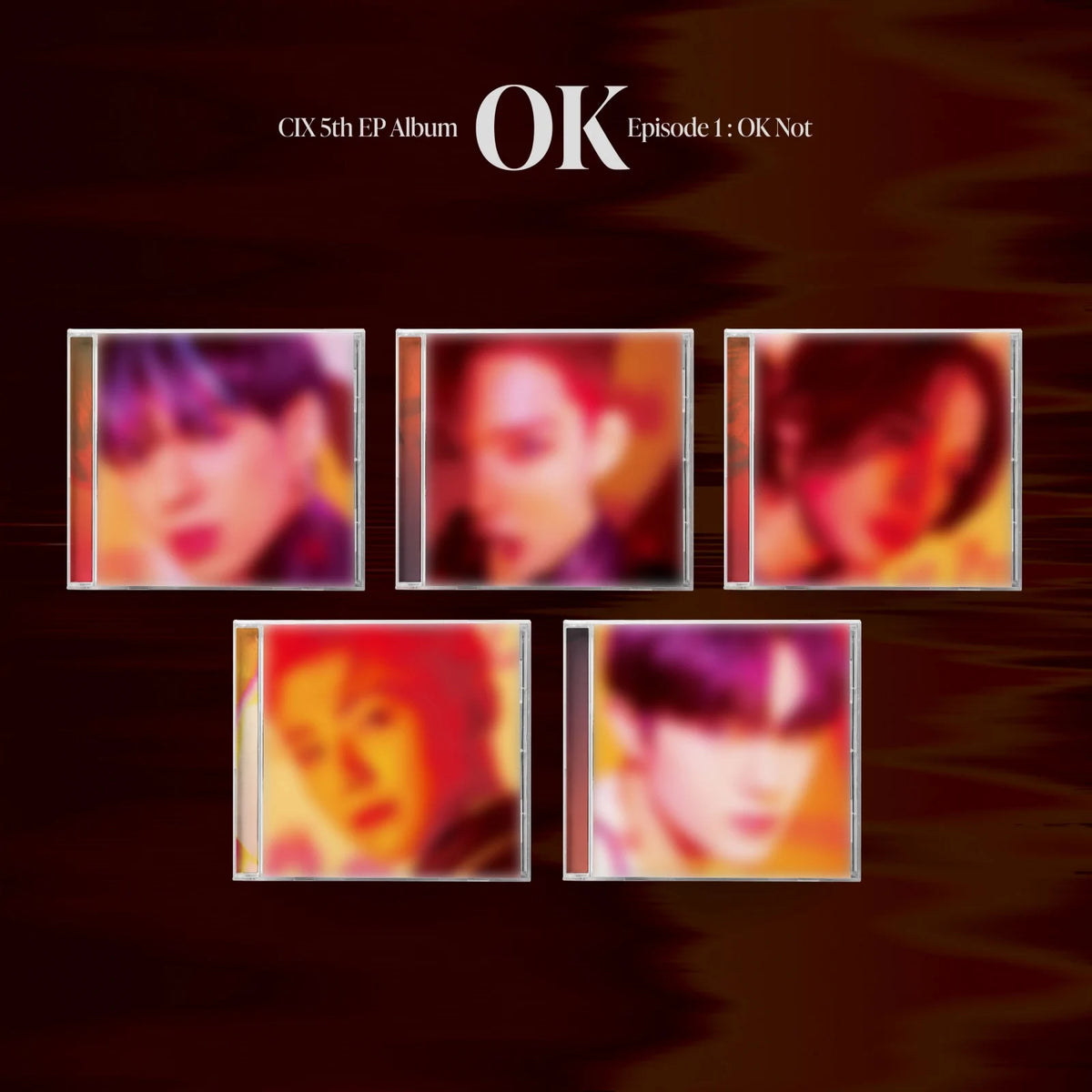 CIX - 5th EP Album ['OK' Episode 1 : OK Not] [JEWEL CASE]