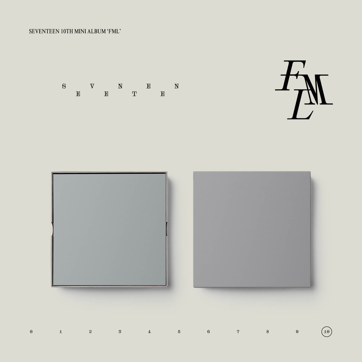 SEVENTEEN - 10th Mini Album [FML] [RANDOM ver.]