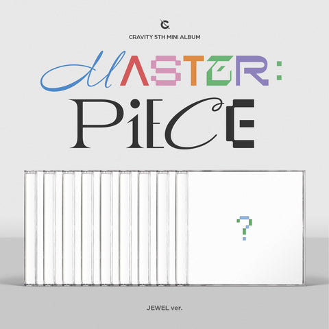 CRAVITY -  5th Mini Album [MASTER:PIECE] [Jewel Ver.]
