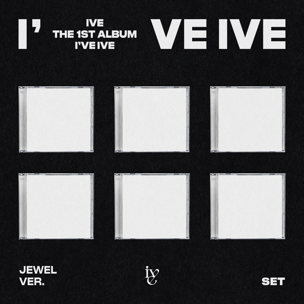 IVE - The 1st Album [I've IVE] [Jewel Ver.] Random Ver.