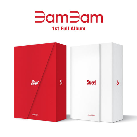 [GOT7] BamBam - 1st Regular Album [Sour & Sweet] [SET]