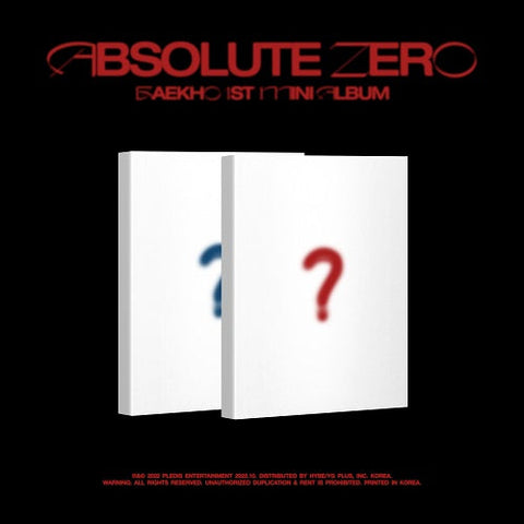 BAEKHO - 1st Mini Album [Cover Random]
