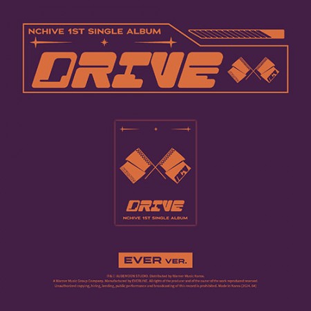 NCHIVE - 1st Single Album [Drive] [EVER MUSIC ALBUM Ver.]