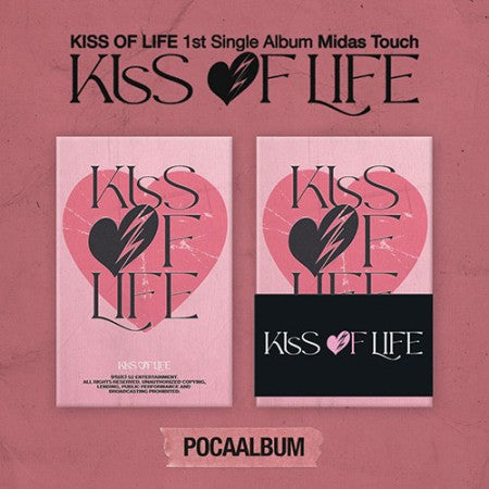 KISS OF LIFE - 1st Single Album [Midas Touch] [POCA ALBUM]