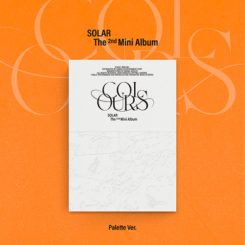 SOLAR - The 2nd Mini Album [COLOURS] [Palette Ver]
