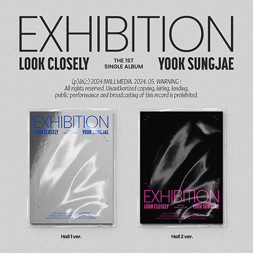 YOOK SUNGJAE - THE 1ST SINGLE ALBUM [EXHIBITION: Look Closely]