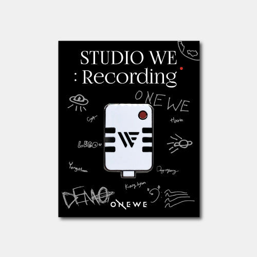 [ONEWE] STUDIO WE : Recording BADGE