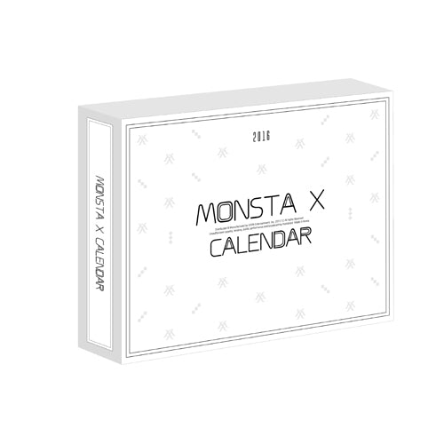 Monsta X-Monsta X 2016 Calendar  Season's Greetings
