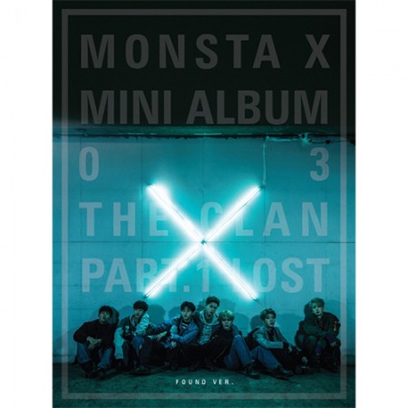 (FOUND Ver.) MONSTA X-Mini 3rd Album ['THE CLAN 2.5 PART.1 LOST]