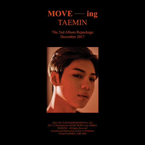 Taemin-2nd regular repackage [MOVE-ing]