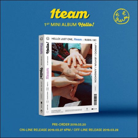 [Re-Release] 1TEAM - 1st mini album [HELLO!]