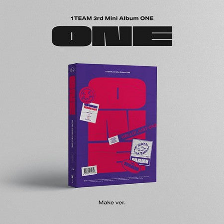 [Re-Release] 1TEAM - 3rd Mini Album [ONE] [Make Ver.]