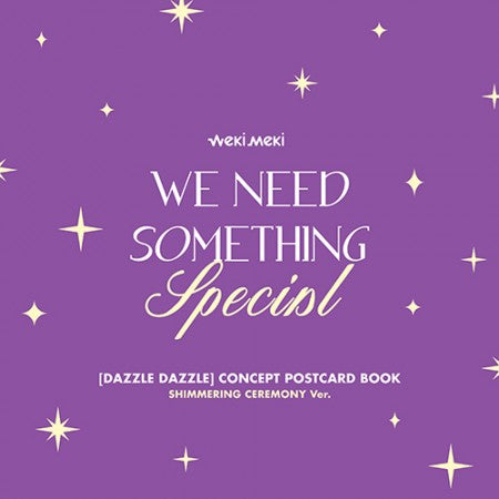 (SHIMMERING CEREMONY Ver.) Weki Meki - Digital single 'DAZZLE' [CONCEPT POSTCARD BOOK]