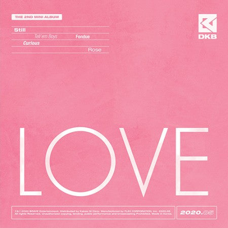 DKB-2nd Mini Album [LOVE]