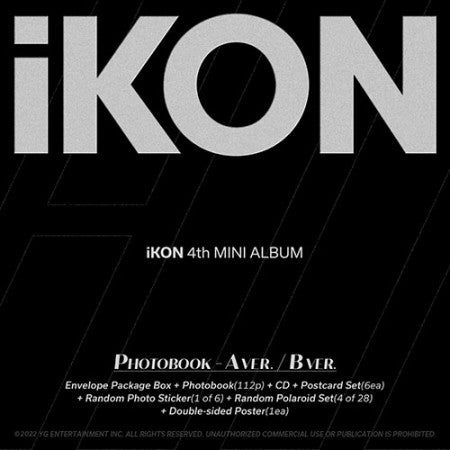 iKON - 4th MINI ALBUM [FLASHBACK] [PHOTOBOOK ver.]