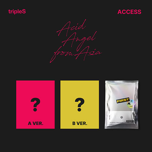 tripleS - Acid Angel from Asia [ACCESS] [A ver. + B ver. + 1st ATOM01 OBJEKT]