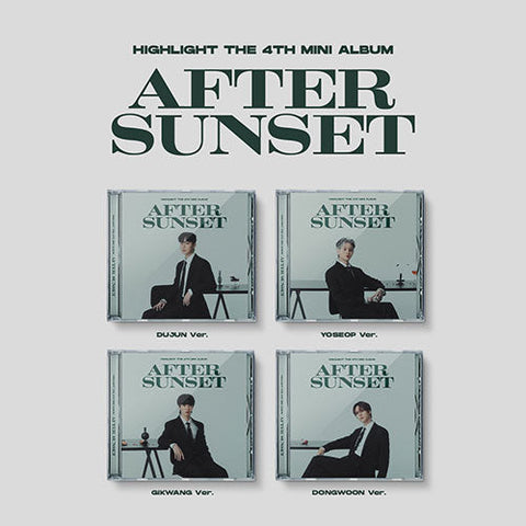 Highlight - 4th Mini Album [AFTER SUNSET] [JEWEL VER.] RANDOM