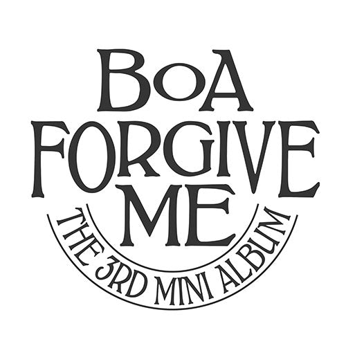 BoA - 3rd Mini Album [Forgive Me] [Digipack Ver.]