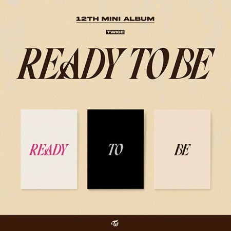 TWICE - 12th mini album [READY TO BE]