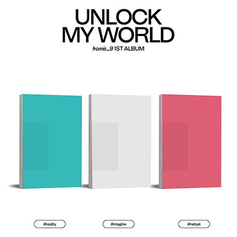 Fromis_9 - 1st Album [Unlock My World] [SET]