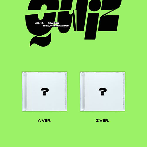 JEONG SEWOON - 6th mini album [Quiz] [Jewel ver.]