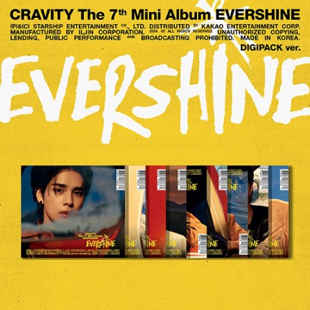 CRAVITY - The 7th Mini Album [EVERSHINE] [DIGIPACK ver.]