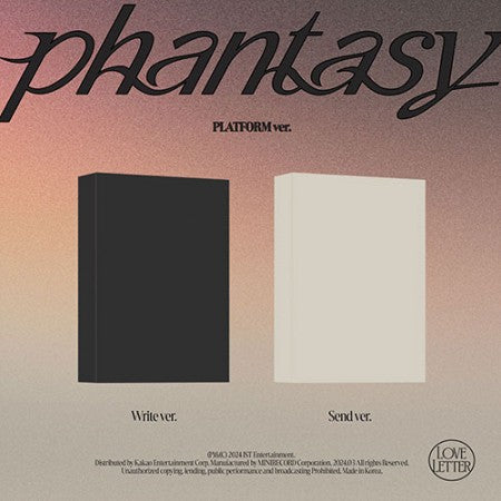 THE BOYZ - 2nd full-length album [PHANTASY_Pt.3 Love Letter] [Platform Ver.]