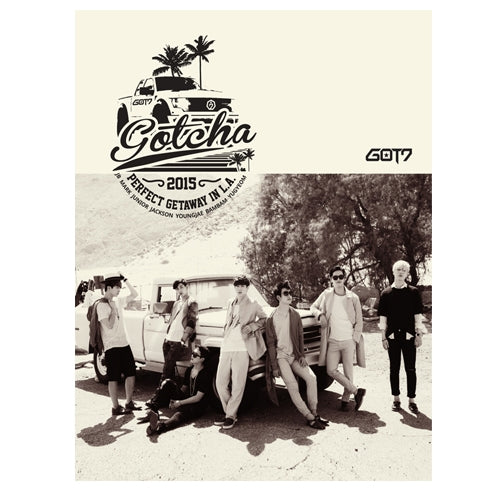 GOT7 -  'GOTCHA' - PERFECT GETAWAY IN LA - 2nd PHOTOBOOK
