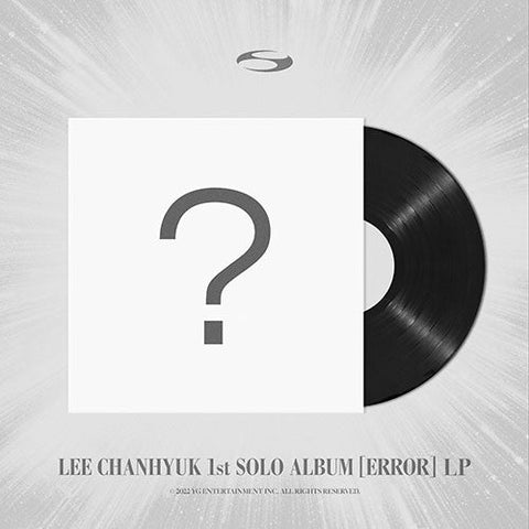 LEE CHANHYUK - 1st SOLO ALBUM [ERROR] [LP]