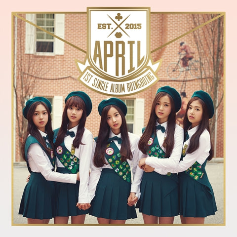 APRIL - 1st Single ['Boing Boing']