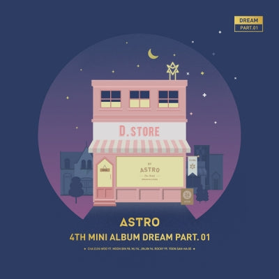 ASTRO-4th Mini Album [Dream Part.01 NIGHT]