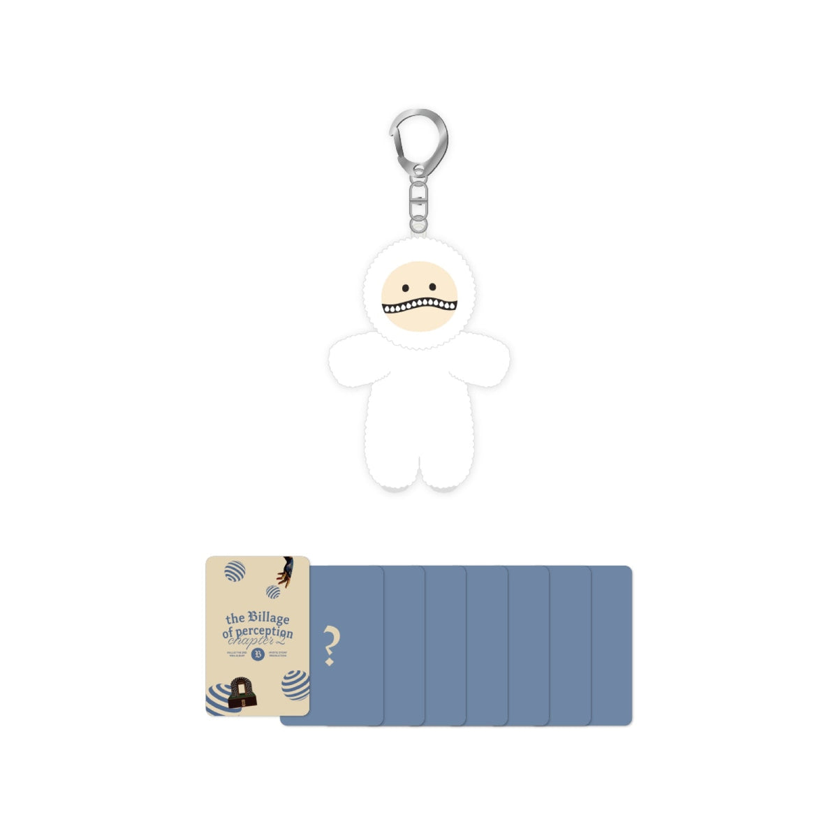 Billlie -  [the Billage of perception: chapter two MD] MINI DOLL KEYRING the SNOWY man