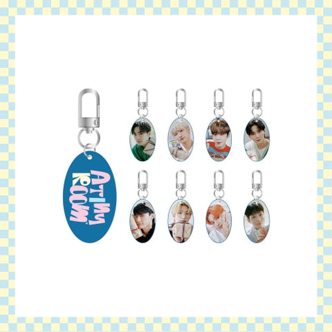 ATEEZ [ATINY ROOM] OFFICIAL MD_PHOTO KEYRING [1EA]