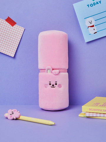 [Line Friends] BT21 COOKY BABY Study With Me Face Pencil Case