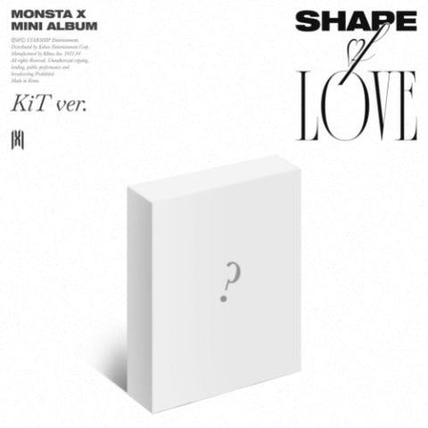 [PRE-ORDER]  [KiT] MONSTA X - 11TH MINI ALBUM [SHAPE of LOVE ]