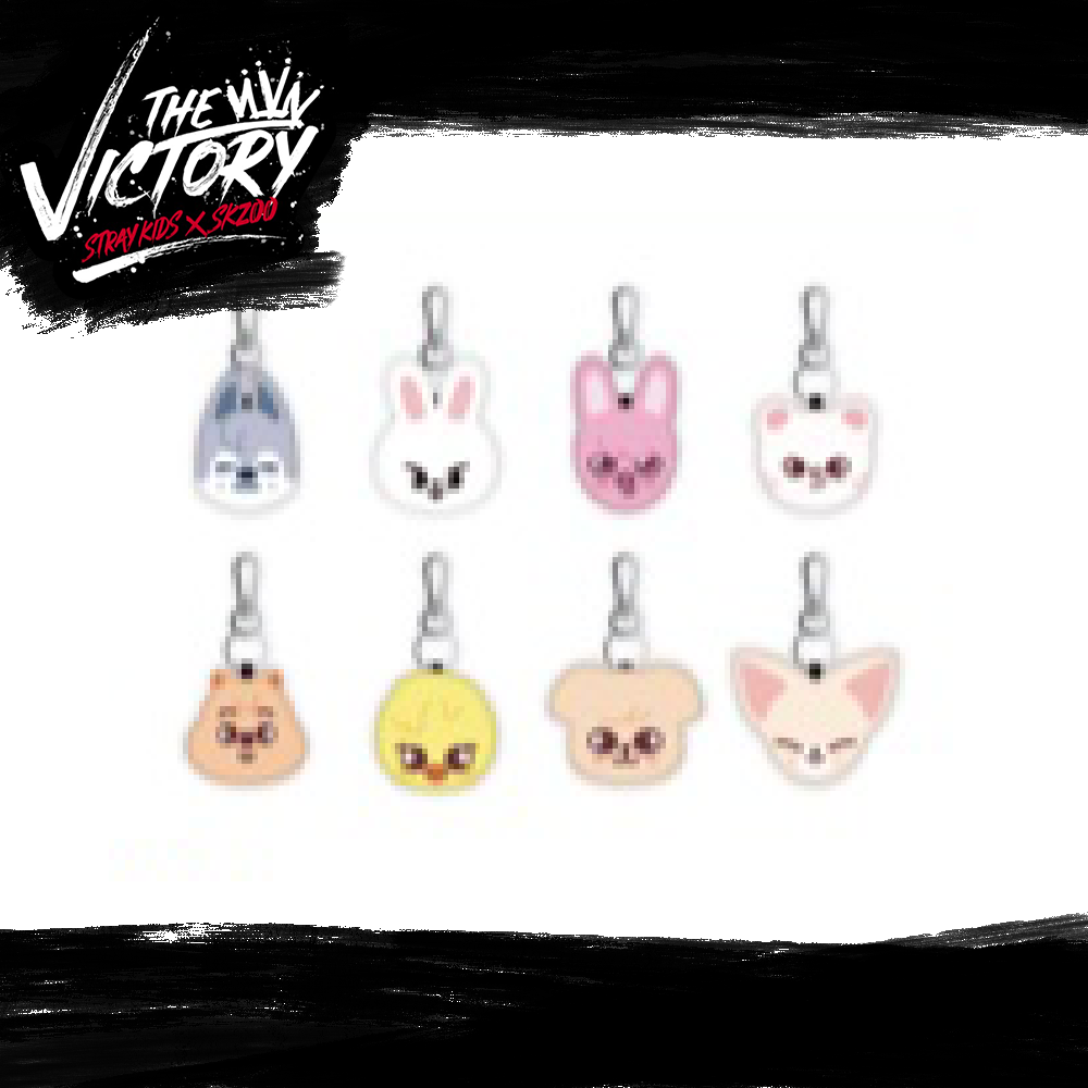 STRAY KIDS x SKZOO POP-UP STORE 'THE VICTORY' - Face Mini Keyring