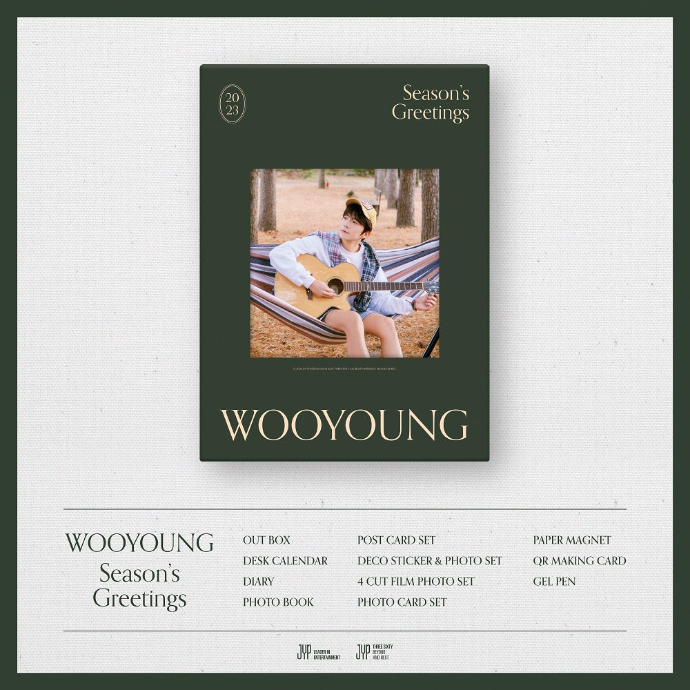 [2PM] WOOYOUNG 2023 SEASON'S GREETINGS
