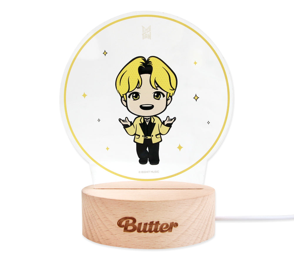 [BTS] TinyTAN - Butter Acrylic Mood Light [J-Hope]