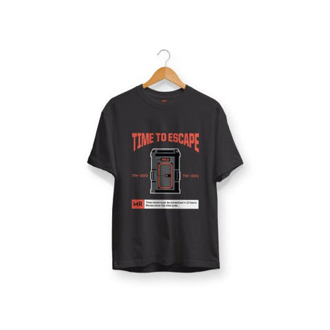 Great Escape Time Machine Short Sleeve T-shirt [Black]