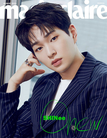 [marie claire] Aug 2021 issue  [SHINee : Onew]