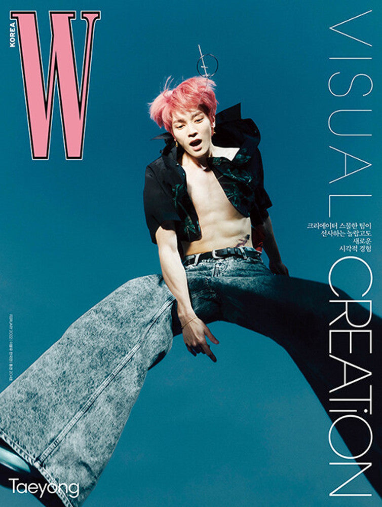 [W Korea] Feb 2022 issue TYPE A [NCT : Taeyong]