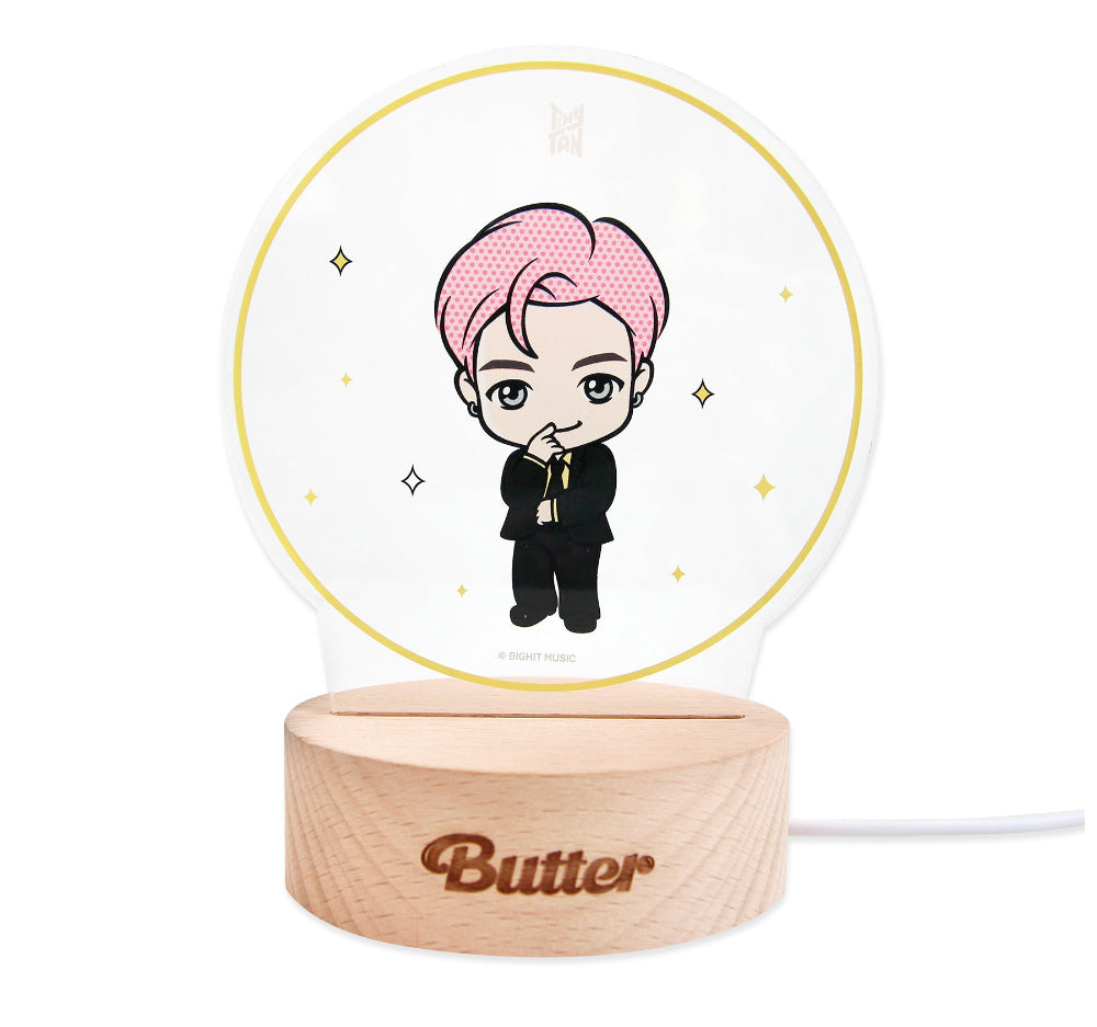 [BTS] TinyTAN - Butter Acrylic Mood Light [RM]